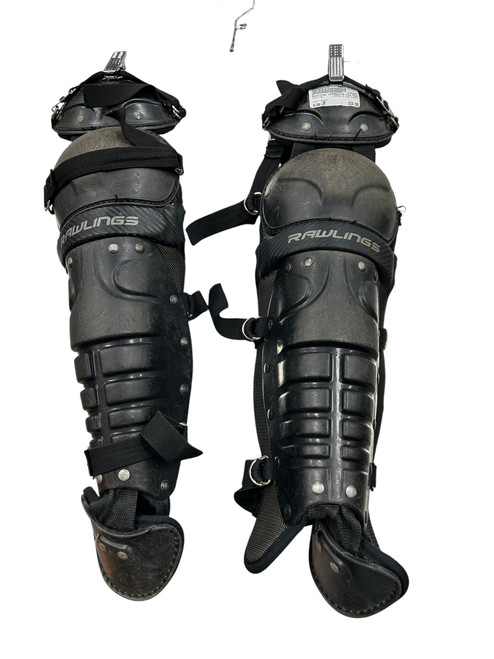 Vist Large View of Product Image Which is Used Rawlings LGPRDGI-B LEG GUARDS 