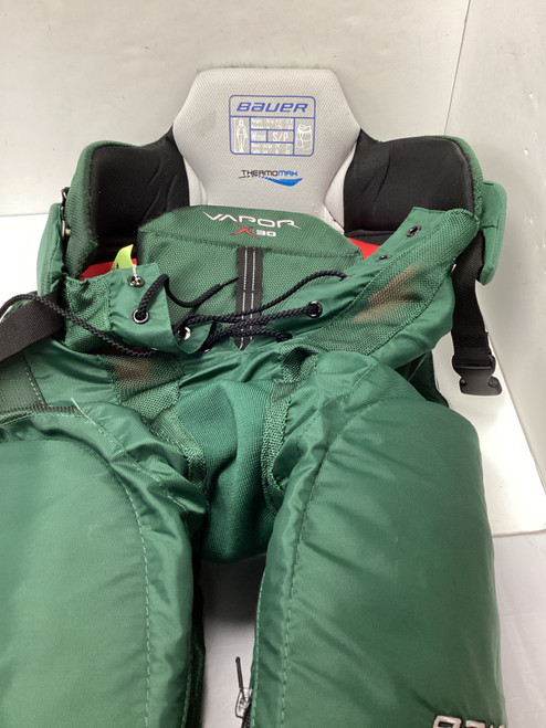 Vist Large View of Product Image Which is Used Bauer VAPOR X 30 Intermediate Pant Green SM