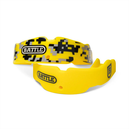 Vist Large View of Product Image Which is Battle, Mouthguard Yellow