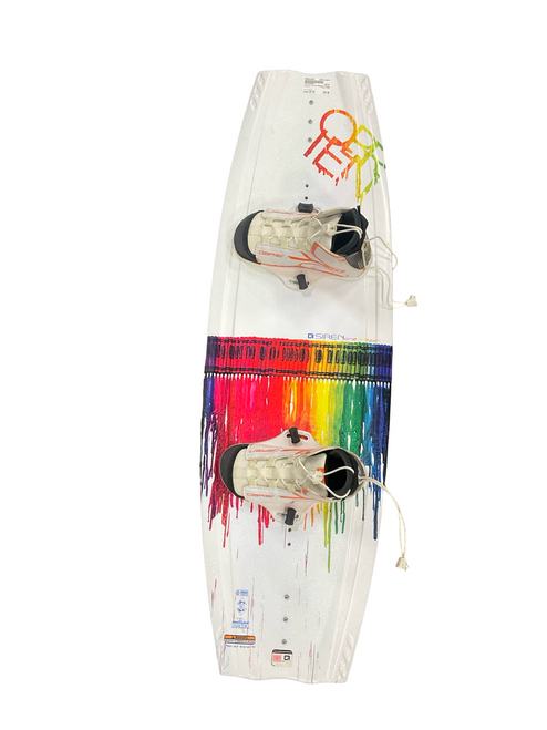 Vist Large View of Product Image Which is Used O'Brien SIREN Wakeboard White 119 cm