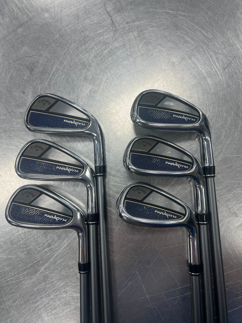 Vist Large View of Product Image Which is Used Callaway PARADYM Mens Iron Set RH 6I-GW/AW