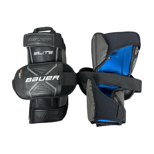 Vist Large View of Product Image Which is Used Bauer Elite Hockey Knee Pads