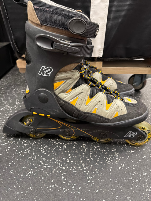 Vist Large View of Product Image Which is Used K2 FLIGHT 76 Senior Rec Fitness Skates Black Senior 10