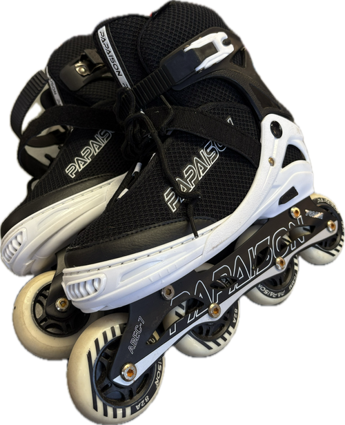Vist Large View of Product Image Which is Used PAPAISON Senior Rec Fitness Skates Black Adjustable