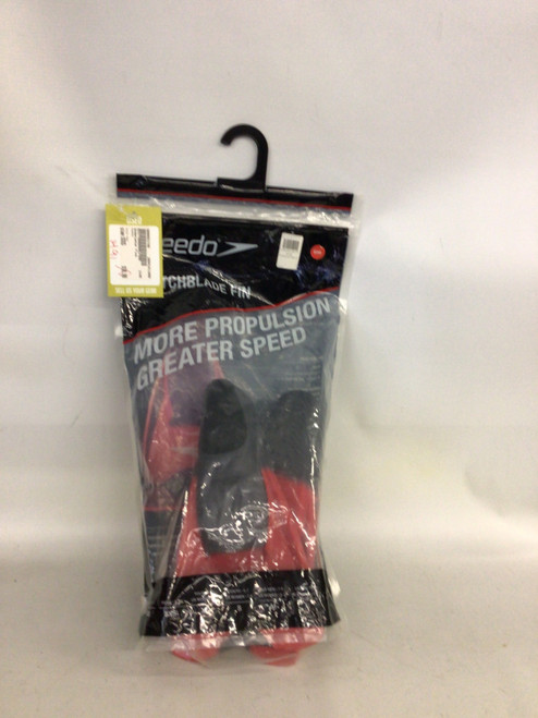 Vist Large View of Product Image Which is Used Speedo Underwater Fins Red XXXS