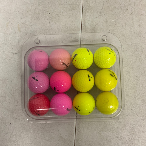 Vist Large View of Product Image Which is Used ASSORTED COLOR 12 Pack - Golf Balls