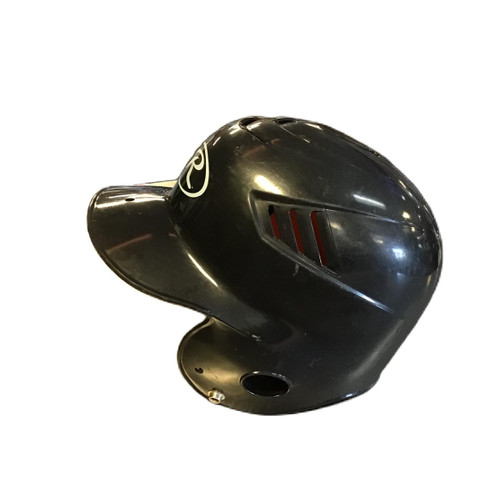 Vist Large View of Product Image Which is Used Rawlings CFTBN-R1 Batting Helmet No Mask Navy Blue One Size