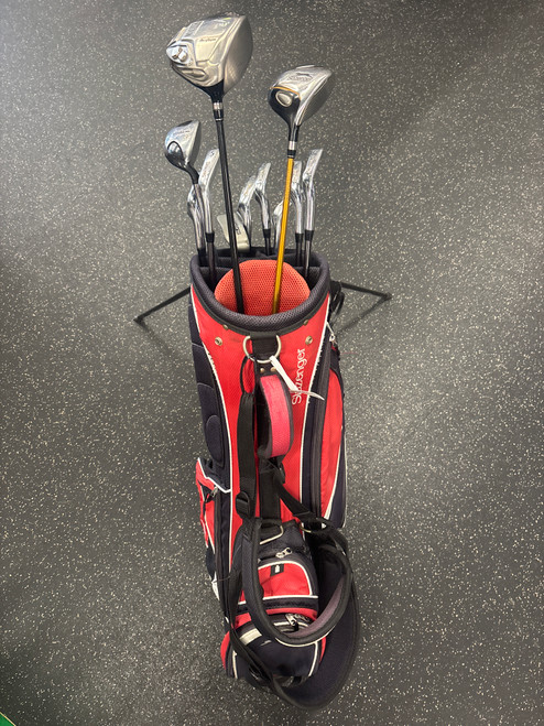 Vist Large View of Product Image Which is Used Slazenger MIXED RH SET Mens Package Set RH Red 12 Piece