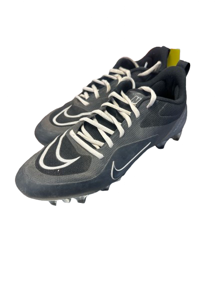 Vist Large View of Product Image Which is Used Nike HUARACHE LAX Cleats Mens Black Senior 8.5