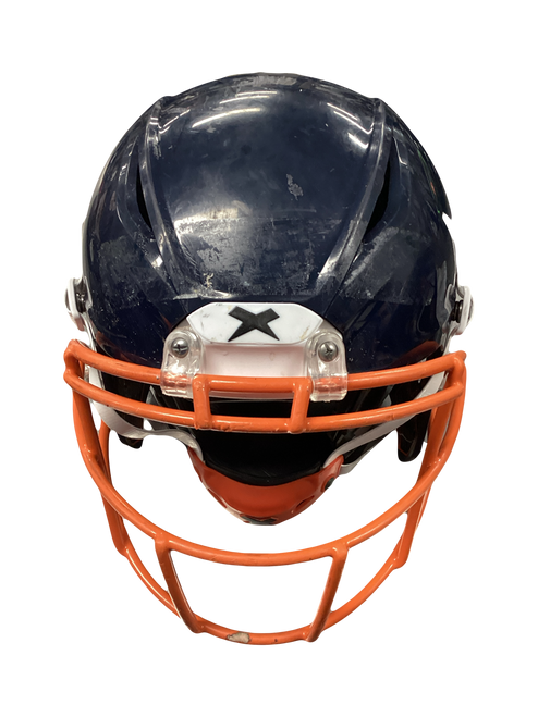 Vist Large View of Product Image Which is Used Xenith SHADOW FB Helmet Navy Blue LG