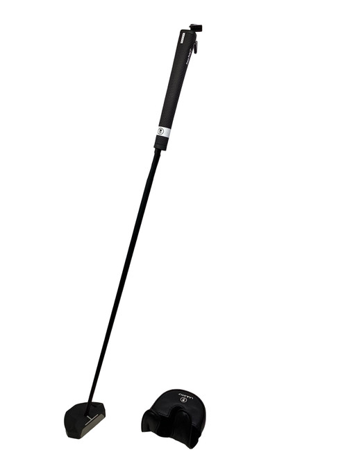 Vist Large View of Product Image Which is Used LAB OZ.1I Mens Putter RH Black 36"