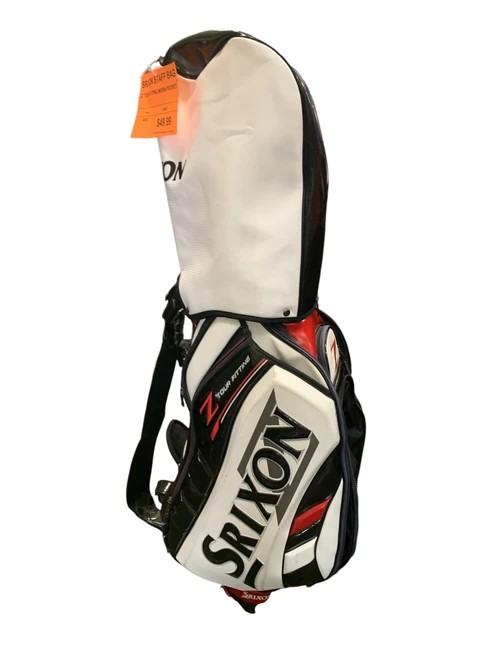 Vist Large View of Product Image Which is Used Srixon Z Mens Cart Bag White
