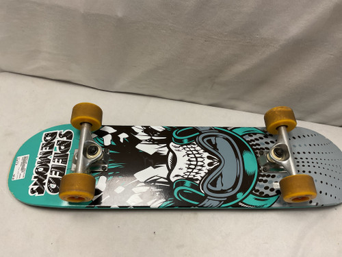 Vist Large View of Product Image Which is Used SPEED DEMONS Complete Skateboard Black 8"