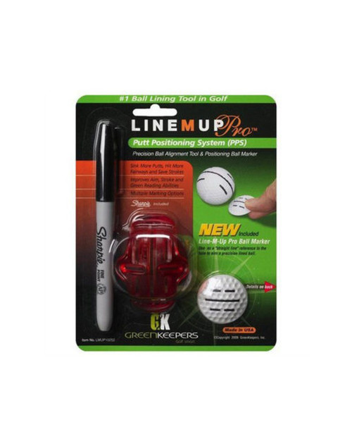 Vist Large View of Product Image Which is Green Keepers Line M Up Pro Putt Positioning System #87200