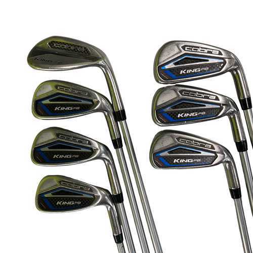 Vist Large View of Product Image Which is Used Cobra KING F8 ONE LENGTH Mens Iron Set RH 5I-GW/AW