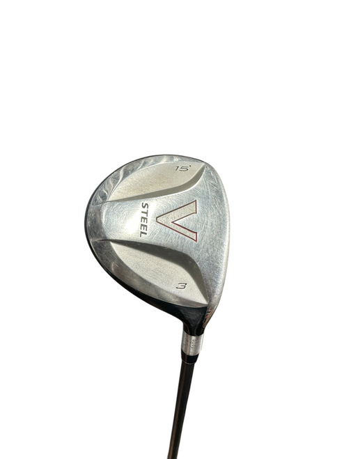 Vist Large View of Product Image Which is Used Taylormade V STEEL Mens Fairway Wood RH 3 Wood