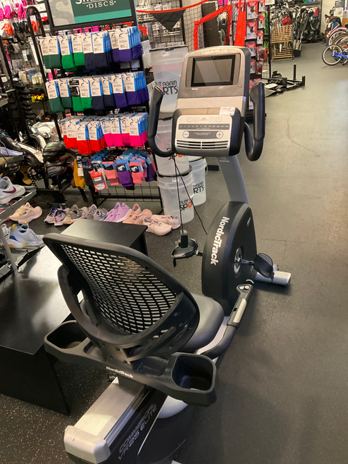 Vist Large View of Product Image Which is Used Nordic Track RECUMBENT BIKE Recumbent Bike