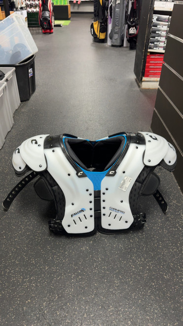 Vist Large View of Product Image Which is Used Champro FALCON FB Shoulder Pads Grey 3X