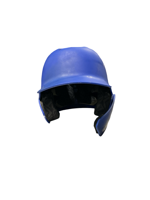 Vist Large View of Product Image Which is Used Evoshield BLUE BB HELMET Batting Helmet No Mask Royal Blue M/L