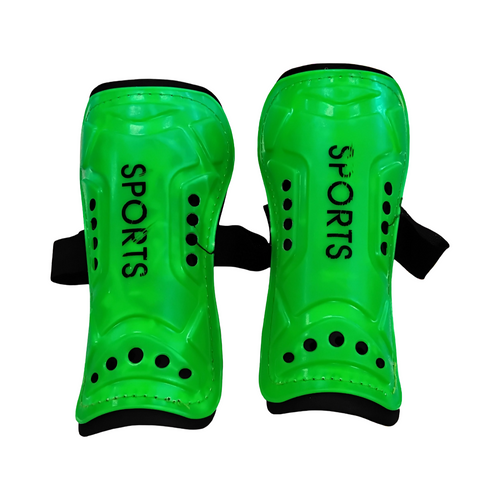 Vist Large View of Product Image Which is Used Soccer Shin Guards Youth Green MD