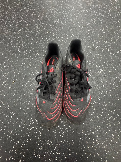 Vist Large View of Product Image Which is Used Adidas Soccer Cleats Black Senior 8.5