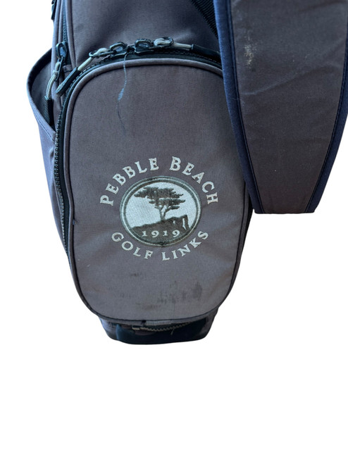 Vist Large View of Product Image Which is Used Taylormade BAG STAND TAY MADE Mens Stand Bag Black