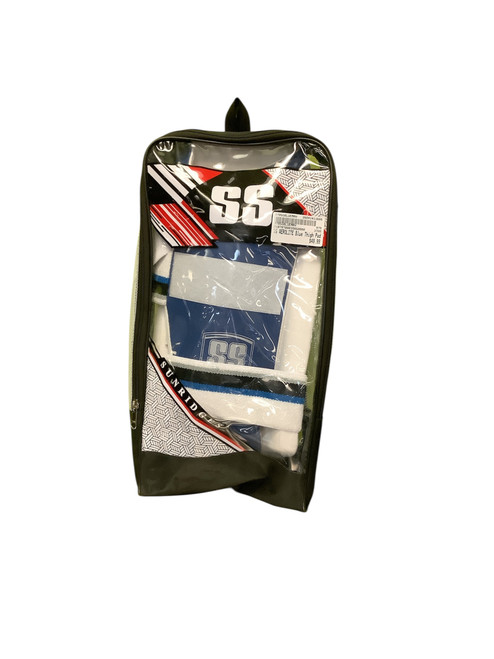 Vist Large View of Product Image Which is New SS AEROLITE Blue Thigh Pad