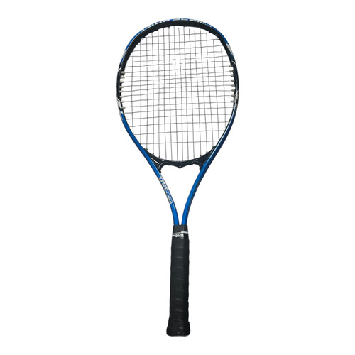 Vist Large View of Product Image Which is Used Wilson TOUR SLAM Adult Tennis Racquet Royal Blue 3 3/8"