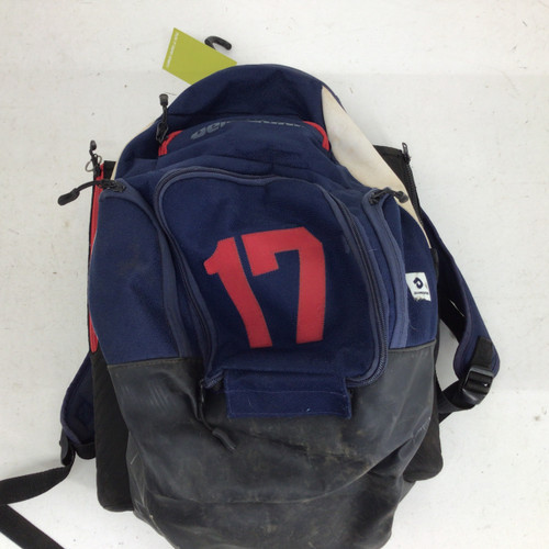 Vist Large View of Product Image Which is Used Demarini VOODOO BACKPACK BB/SB Player Backpack Navy Blue