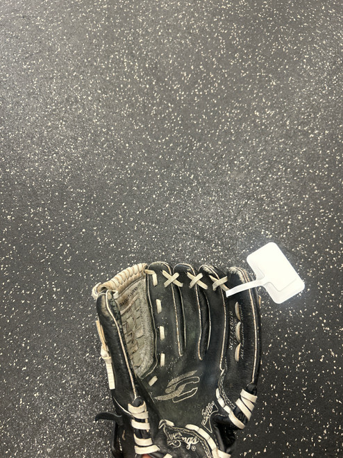 Vist Large View of Product Image Which is Used Rawlings SC115BGB BB/SB Glove RH Throw Black 11 1/2"