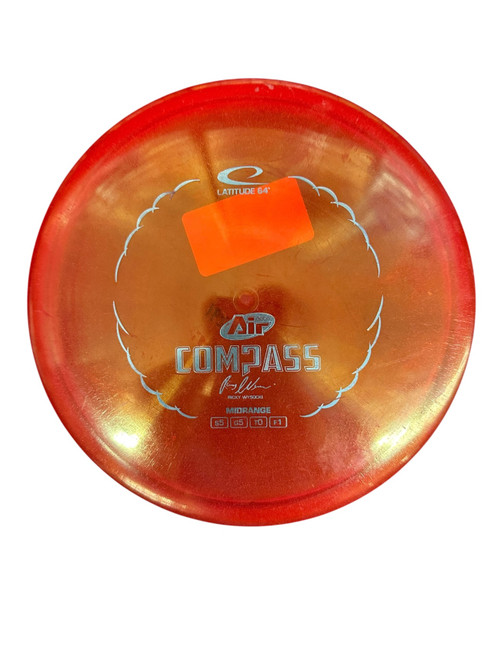 Vist Large View of Product Image Which is Used Latitude 64 AIR OPTO COMPASS Disc Golf Mid Range Red