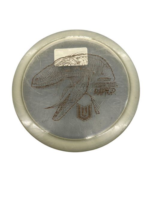 Vist Large View of Product Image Which is Used Discraft CRYSTAL RAPTOR Disc Golf Driver White