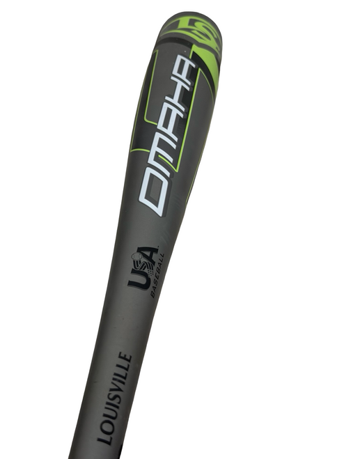 Vist Large View of Product Image Which is Used Louisville Slugger OMAHA UB05B10-20 -10 USA 2 5/8 Baseball Bat 31" 31/21