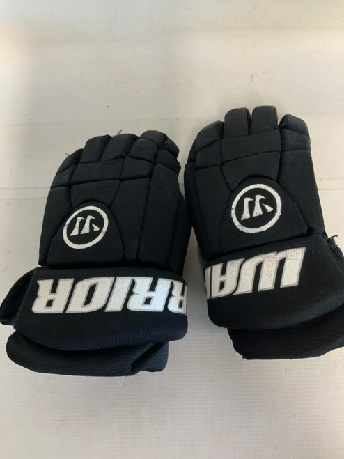 Vist Large View of Product Image Which is Used Warrior BLACK Senior Gloves Black 12"