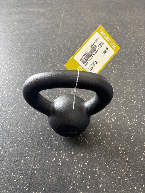 Vist Large View of Product Image Which is Used Kettle Dumbbell (Each) Black 10 lb