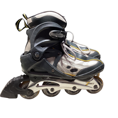 Vist Large View of Product Image Which is Used Face Forward 7ABEC Senior Rec Fitness Skates Grey Senior 8