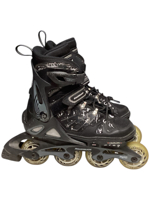 Vist Large View of Product Image Which is Used Rollerblade SPITFIRE TW 5-8 Junior Rec Fitness Skates Black Junior 05