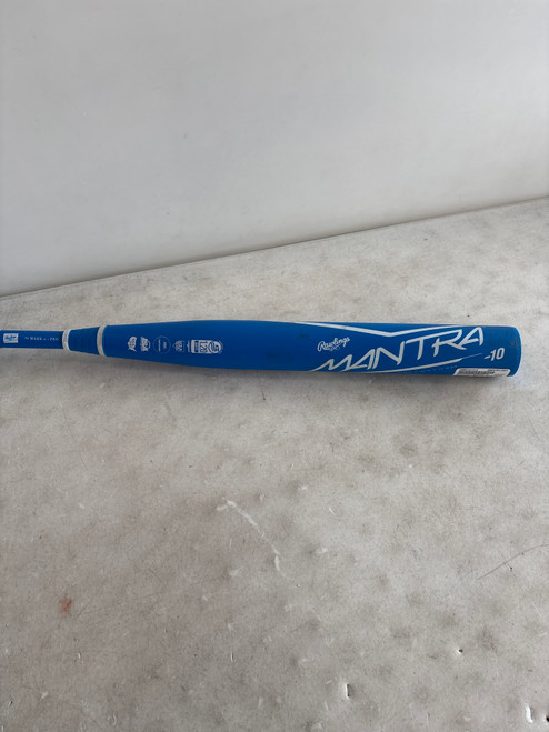 Vist Large View of Product Image Which is Used Rawlings MANTRA 2023-DEMO BB/SB Fastpitch Bat 34"