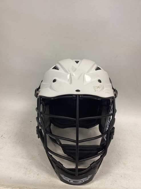 Vist Large View of Product Image Which is Used Cascade CPV-R Lacrosse Helmet White One Size