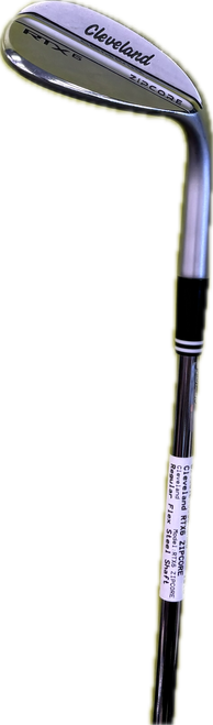 Vist Large View of Product Image Which is Used Cleveland RTX6 ZIPCORE Golf Wedge Mens RH 56 Degree