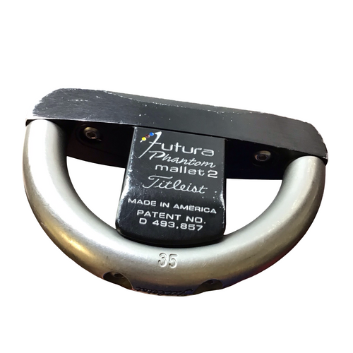 Vist Large View of Product Image Which is Used Titleist SCOTTY CAMERON FUTURA PHANTOM MALLET 2 Mens Putter RH 34”