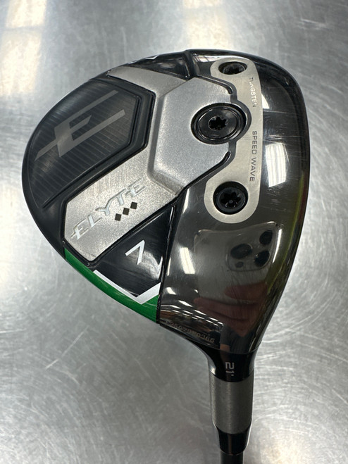 Vist Large View of Product Image Which is Used Callaway ELYTE TRIPLE DIAMOND VENTUS 7X VELOCORE+ Mens Fairway Wood RH 7 Wood