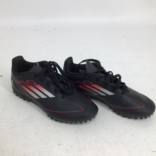 Vist Large View of Product Image Which is Used Adidas F50 JR 2.0 TURF SHOE Soccer Turf Shoes Black Junior 02