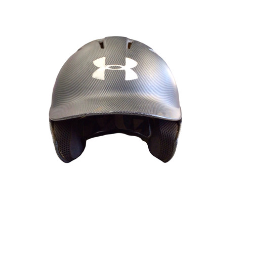 Vist Large View of Product Image Which is Used Under Armour UABH2-110 5 7/8 - 6 3/4 Batting Helmet No Mask Black XS