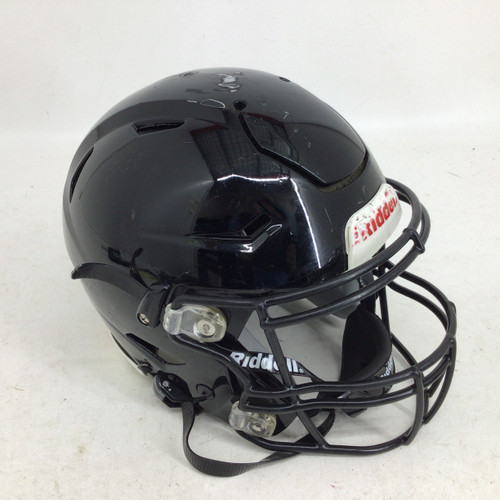 Vist Large View of Product Image Which is Used Riddell 2022 SPEEDFLEX YTH MD FB HELMET FB Helmet Black MD