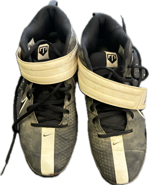 Vist Large View of Product Image Which is Used Nike TROUT BB/SB Cleats Black Senior 9