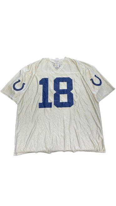 Vist Large View of Product Image Which is Used, NFL, Reebok, Peyton Manning, Colts, Jersey, 2XL