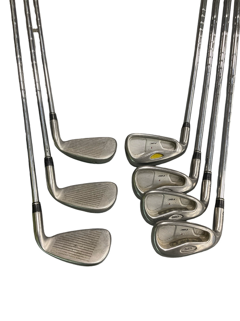 Vist Large View of Product Image Which is Used Taylormade RAC OS Mens Iron Set LH 4I-PW