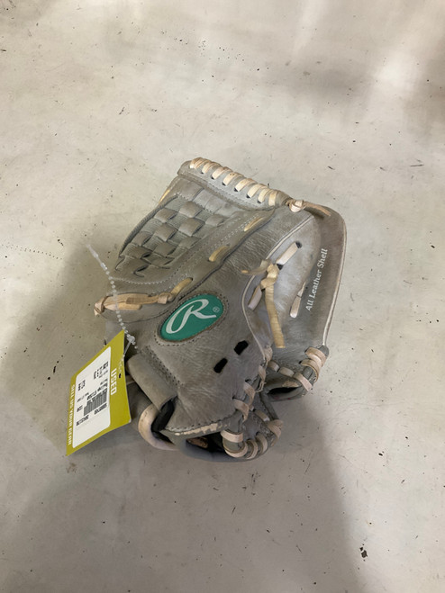 Vist Large View of Product Image Which is Used Rawlings ST115GWM BB/SB Glove RH Throw Grey 11 1/2"