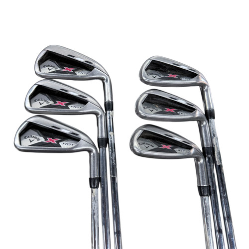 Vist Large View of Product Image Which is Used Callaway X HOT Mens Iron Set RH 5I-PW